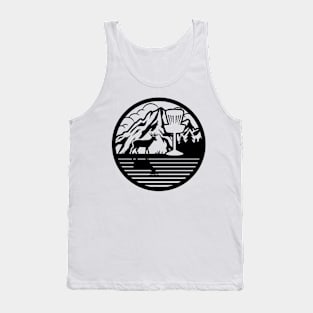 Deer In The Woods Tank Top